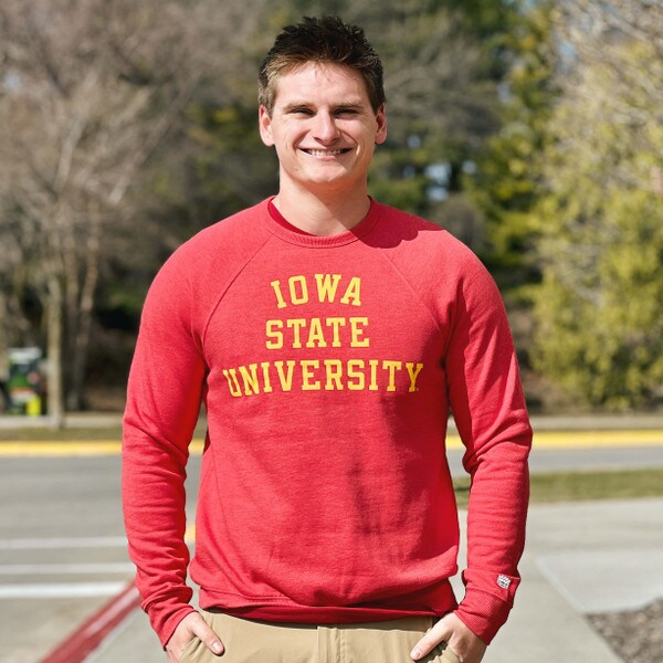 Homefield Iowa State University Cardinal Crewneck